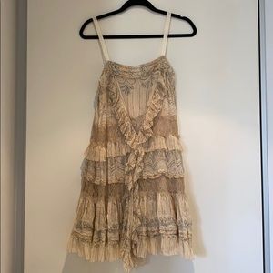 Diane von Furstenberg Ruffle Slip Dress, 4